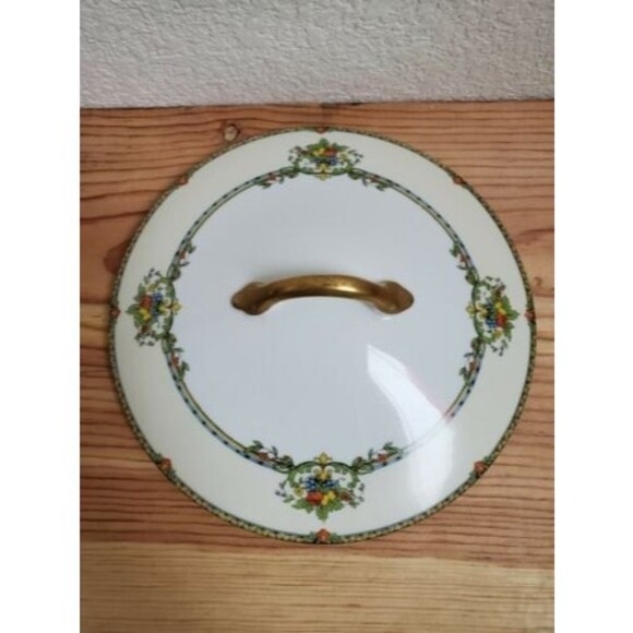 Noritake Barcelona Round Covered Vegetable Bowl ~~LID ONLY~~ 7 1/4" Replacement - Picture 2 of 8